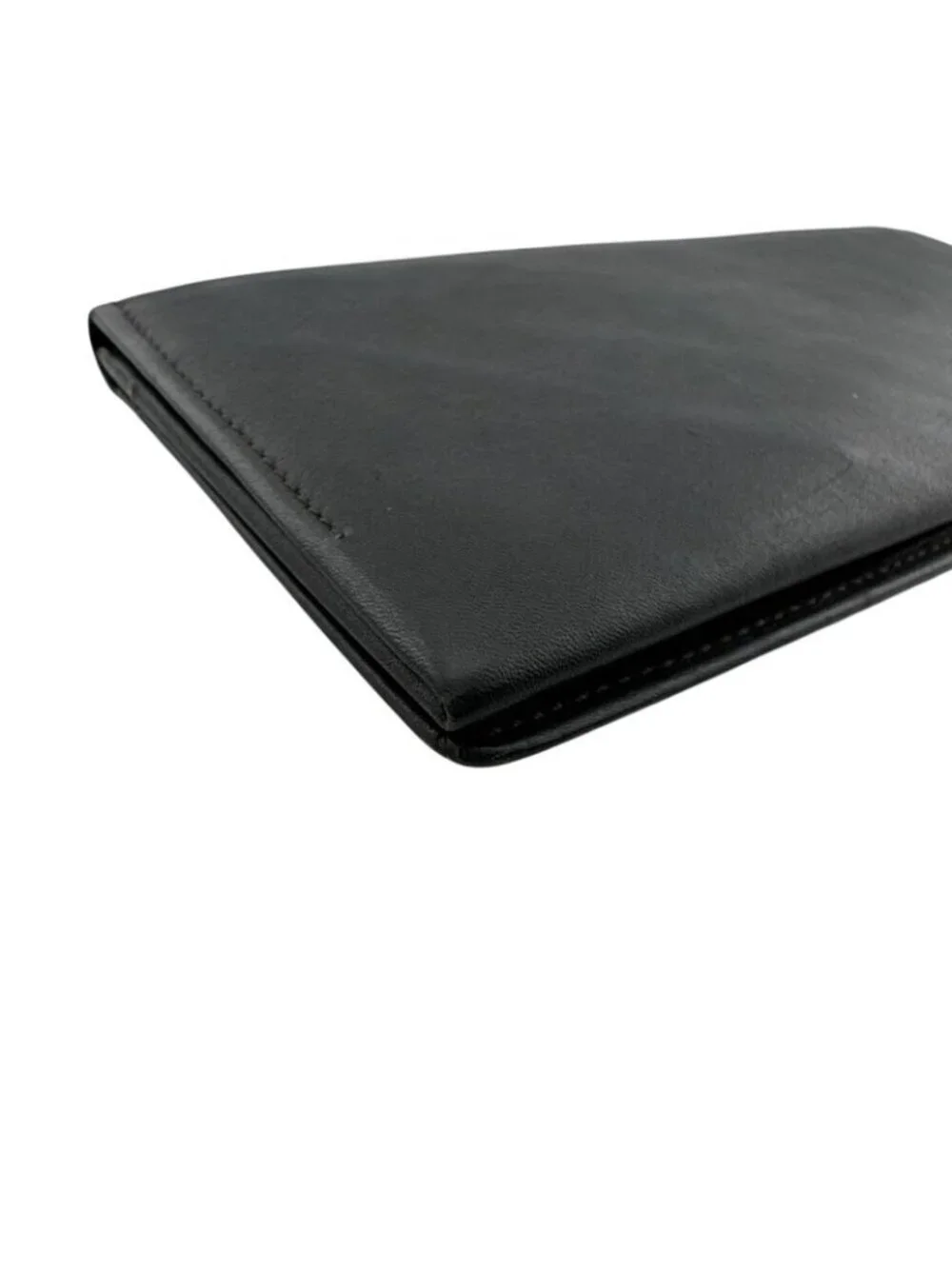 Saint Laurent Yves YSL Bifold Vintage Leather Wallet Black - Picture 5 of 8